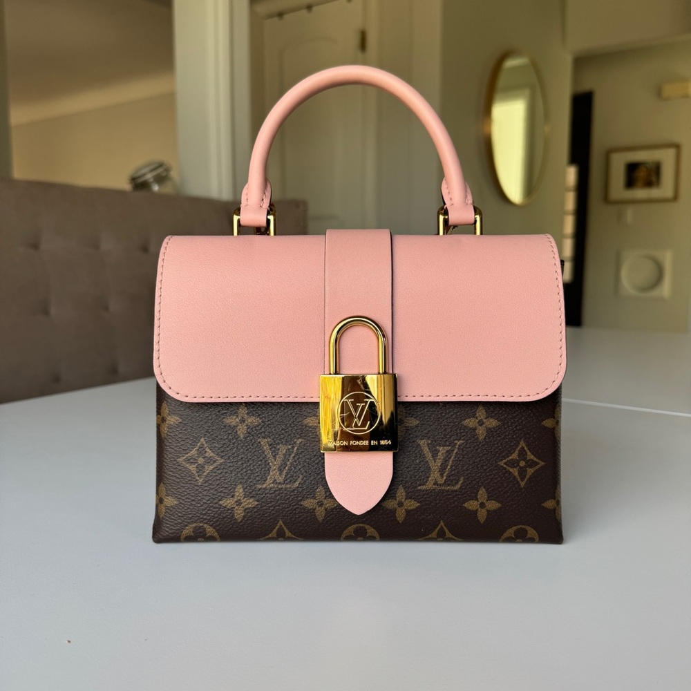 Louis Vuitton Monogram Locky BB Rose Poudre authentic